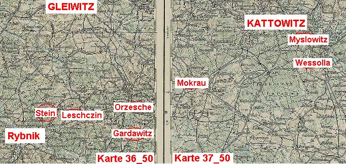 Überblick besonders alte Glashütten in OS